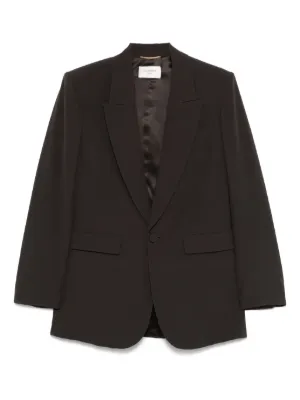 Giorgio Armani スパンコール シングルジャケット | ブラック 