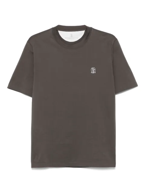 Brunello Cucinelli logo-print T-shirt