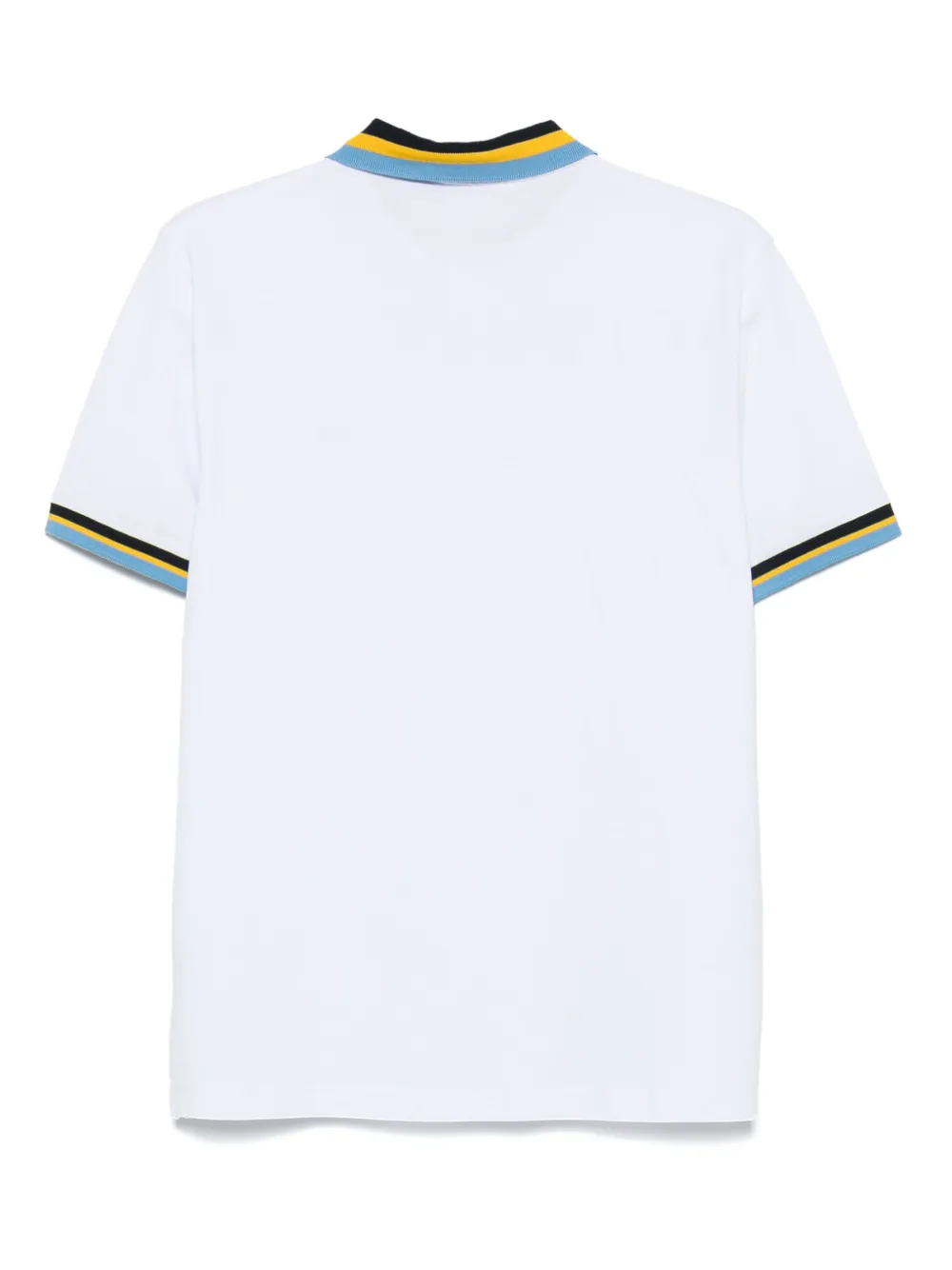 Sun 68 Piqué poloshirt - Wit