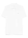 Sun 68 floral-print polo shirt - White