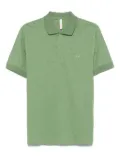 Sun 68 logo-embroidered polo shirt - Green