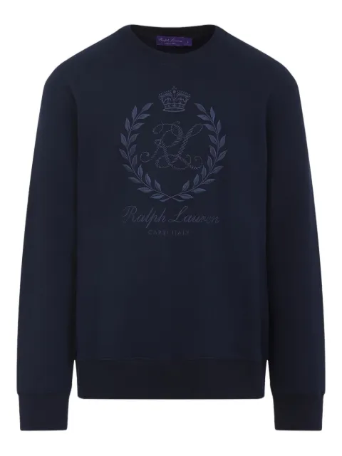 Ralph Lauren Purple Label embroidered-logo sweatshirt
