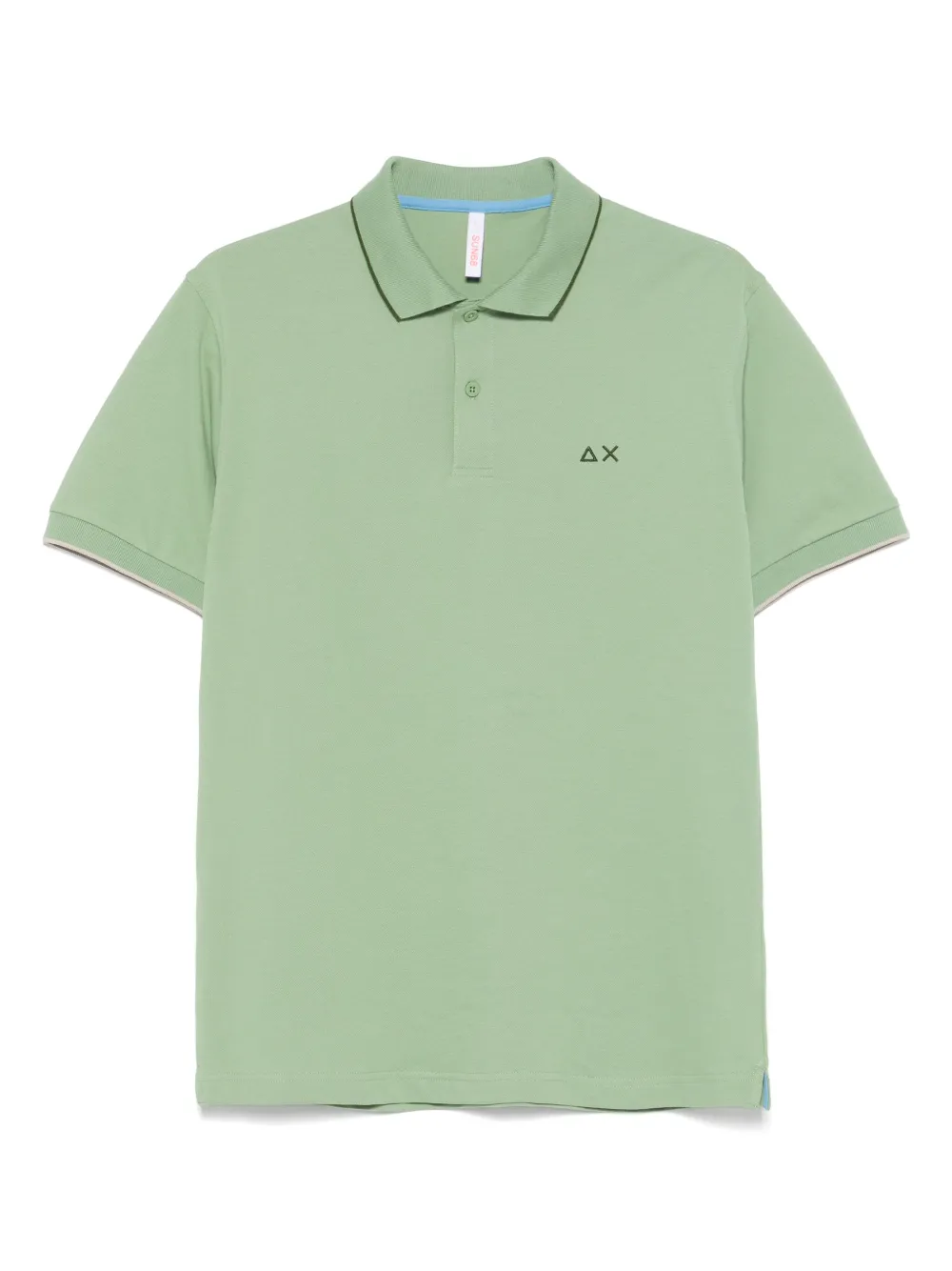 Sun 68 cotton polo shirt | Green | Image 1