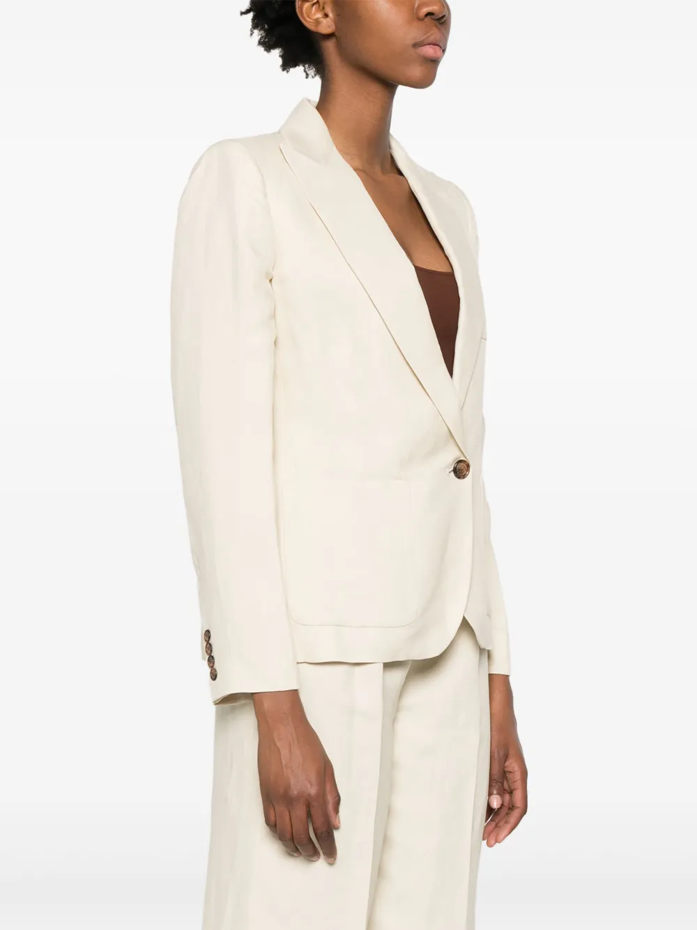 RALPH LAUREN SINGLE-BREASTED BLAZER 
