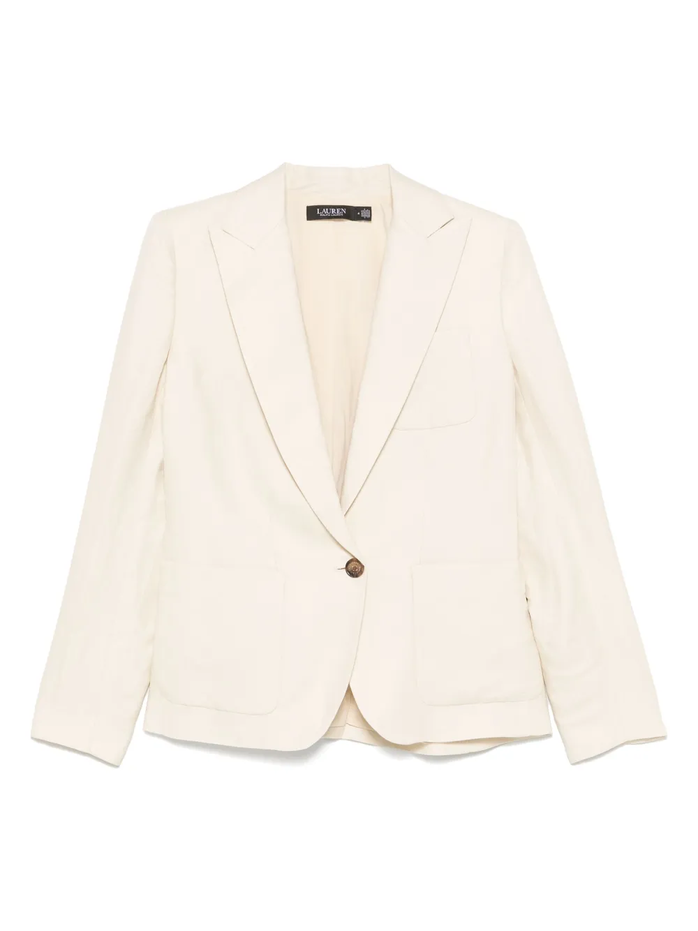 RALPH LAUREN SINGLE-BREASTED BLAZER 