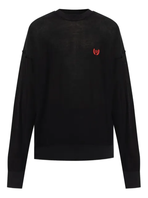Balenciaga silk-blend jumper