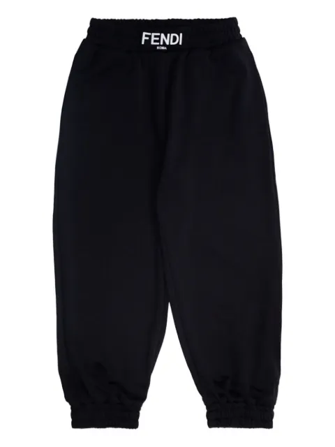 Fendi Kids Calça esportiva com cós elástico