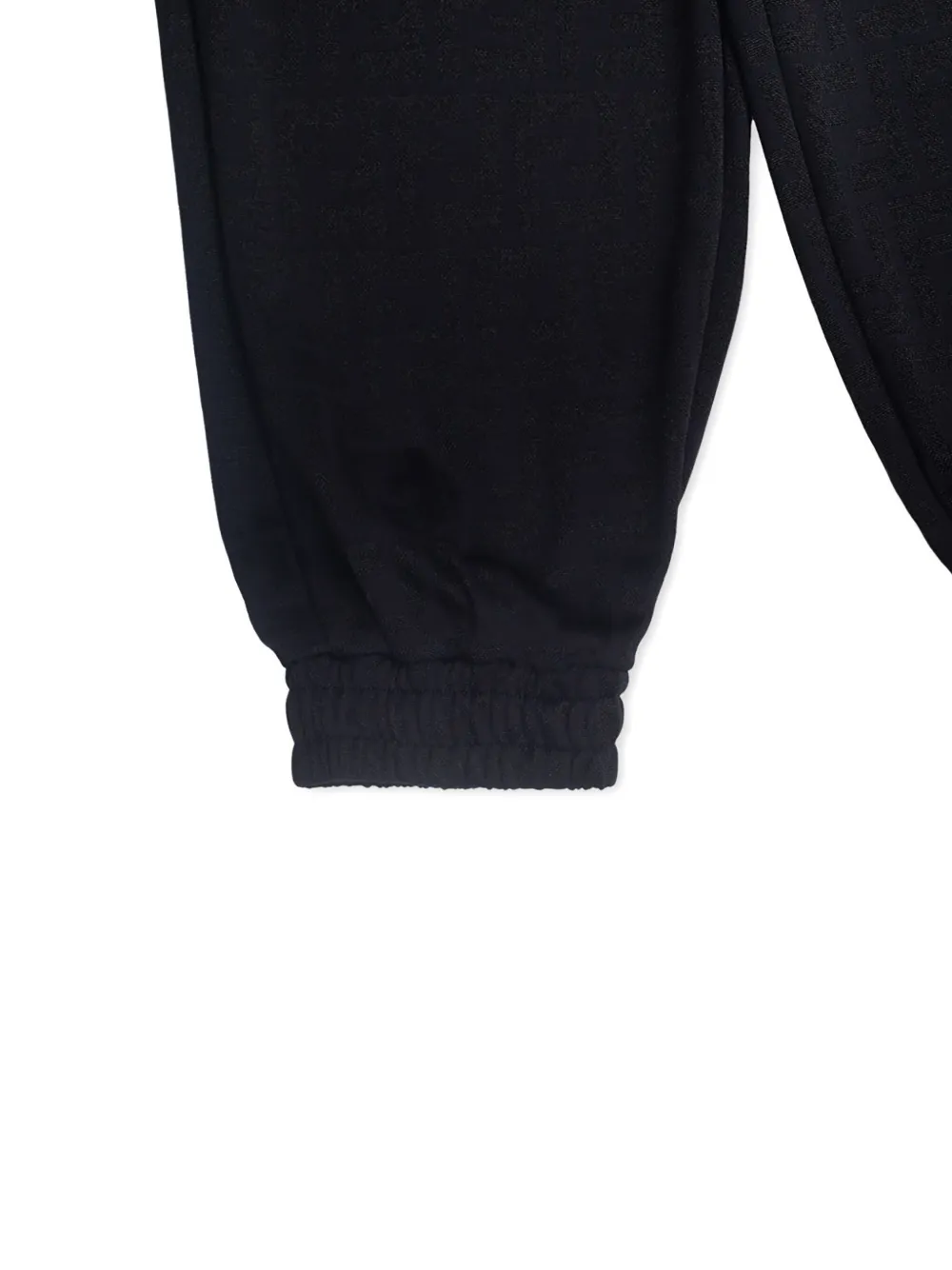 Fendi Kids Trainingsbroek met elastische taille Zwart