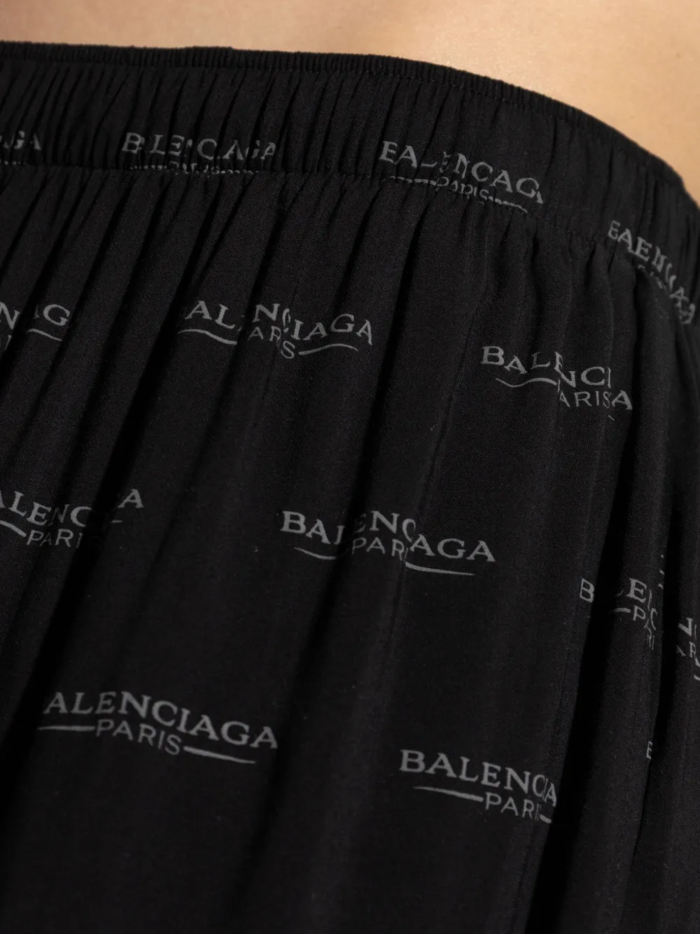 Balenciaga Broek met monogram Zwart