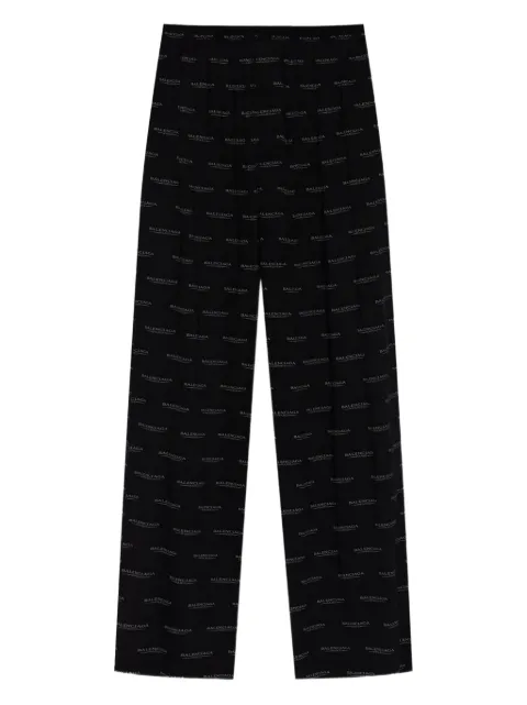 Balenciaga monogram trousers