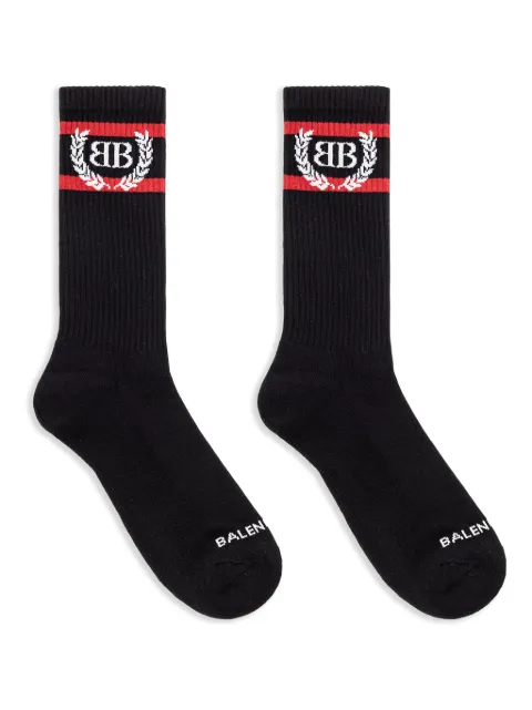 Balenciaga logo socks