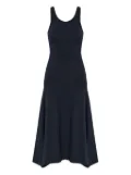 Balenciaga logo-patch dress - Black