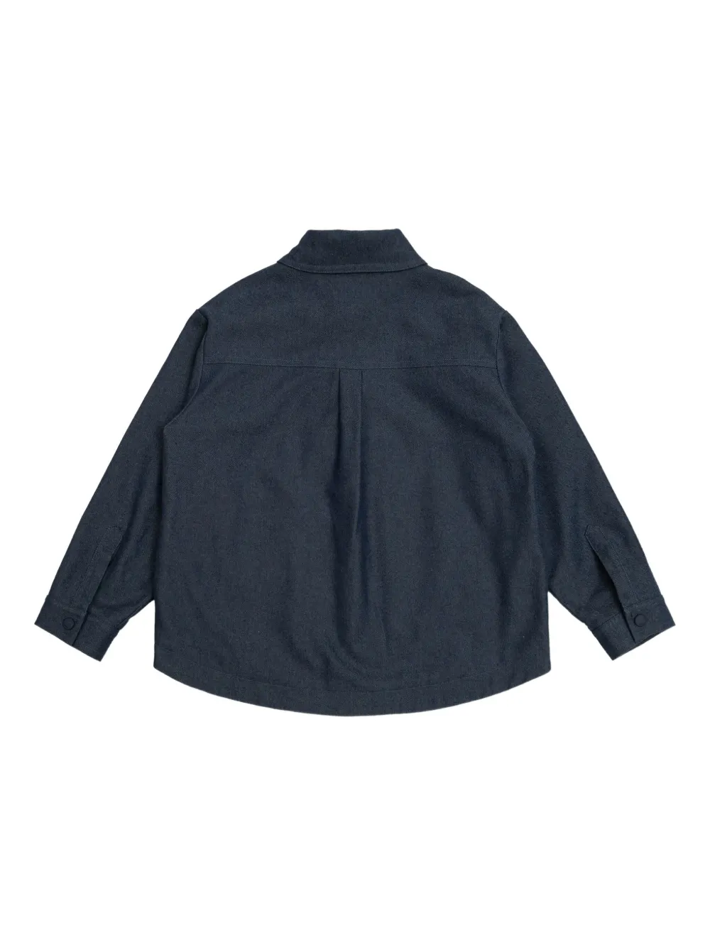 Fendi Kids Button-up shirtjack Blauw
