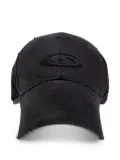 Balenciaga distressed-effect cap - Black