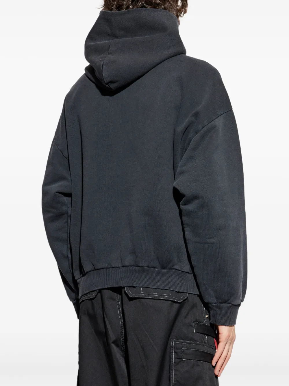 Balenciaga Katoenen hoodie Zwart
