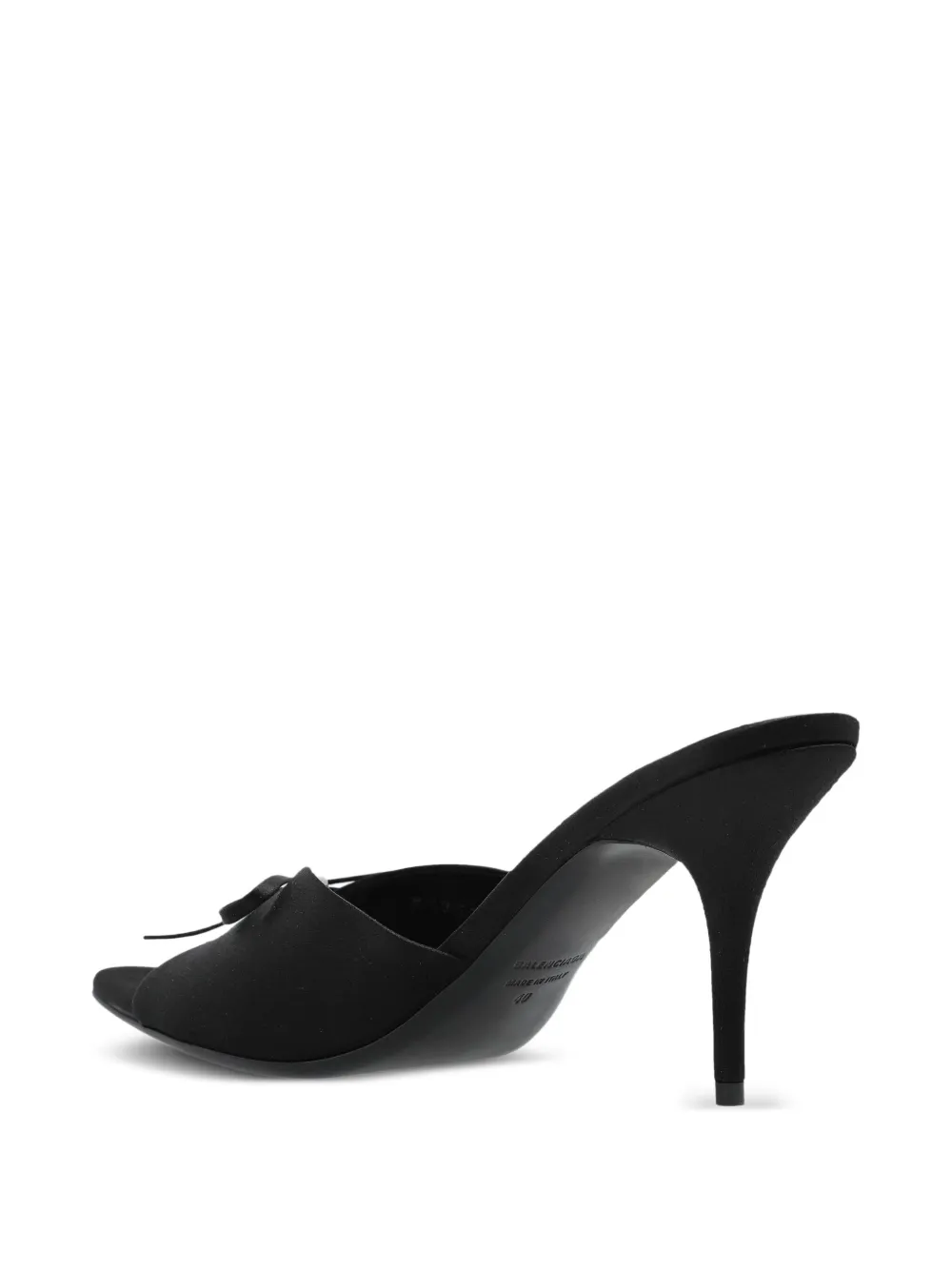 Balenciaga 90 mm Knife muiltjes Zwart