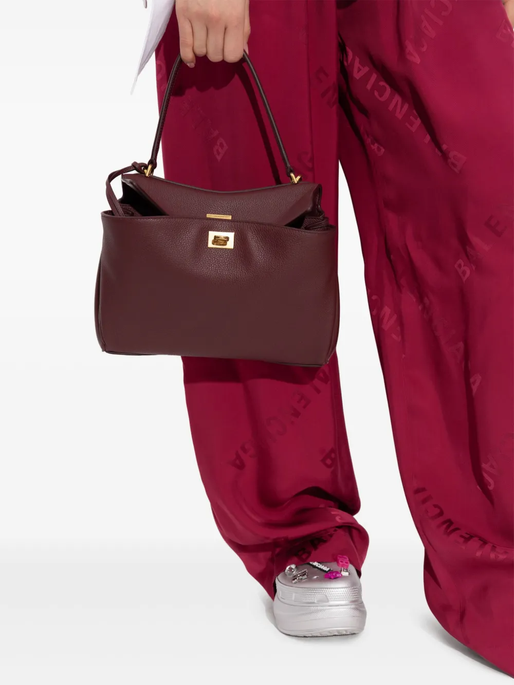 Balenciaga Rodeo kleine shopper Rood