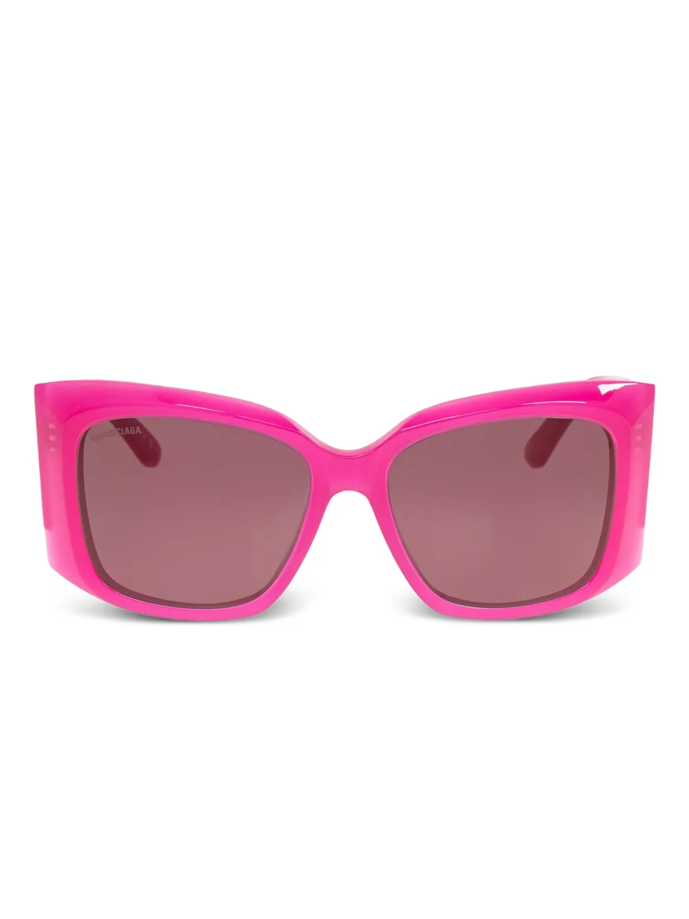 Balenciaga Eyewear Zonnebril met vlinder montuur Roze
