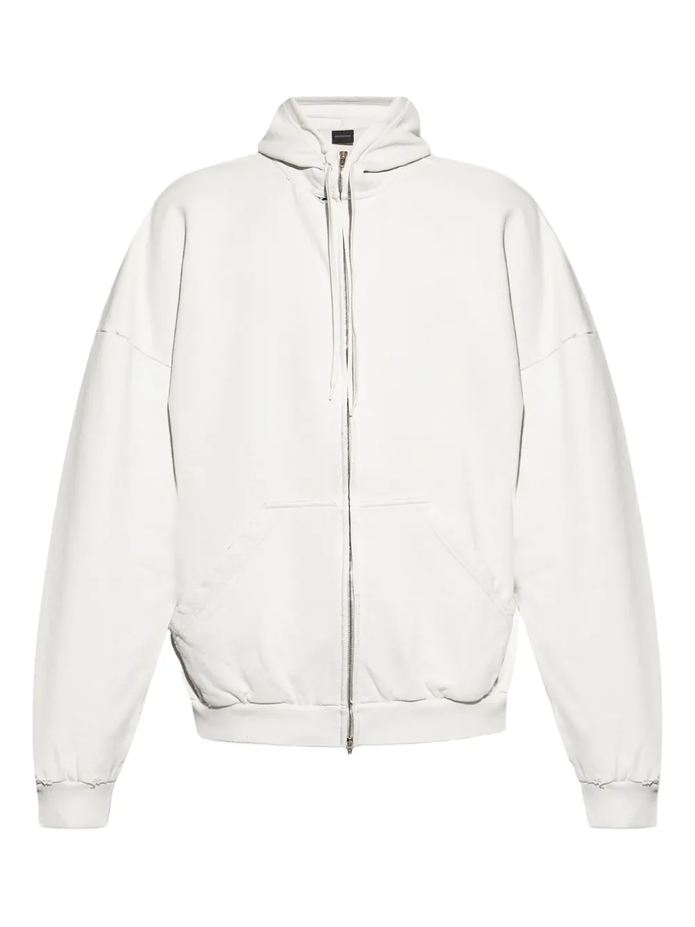 Balenciaga Hoodie met rits Wit