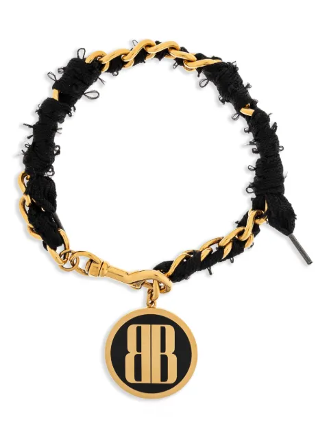 Balenciaga collar con dije del logo