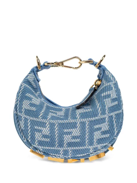 FENDI pochette à plaque logo