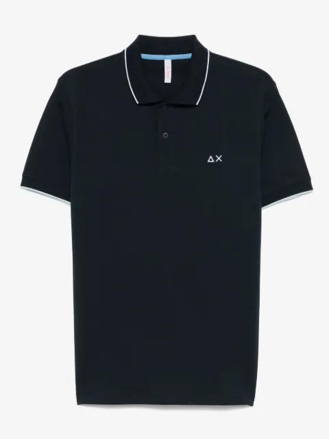 Sun68 playera tipo polo con logo bordado