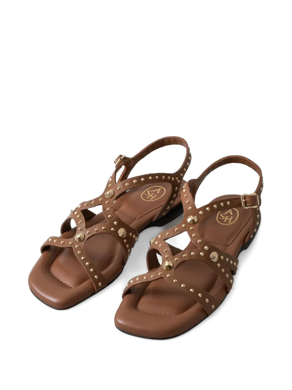 Ash leather sandals Brown