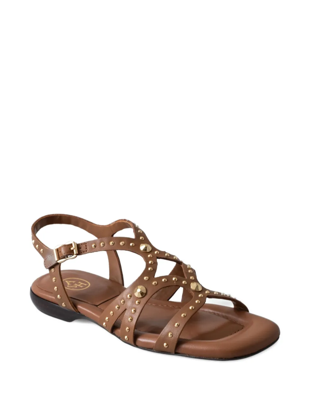 Ash leather sandals Brown