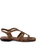 Ash leather sandals - Brown