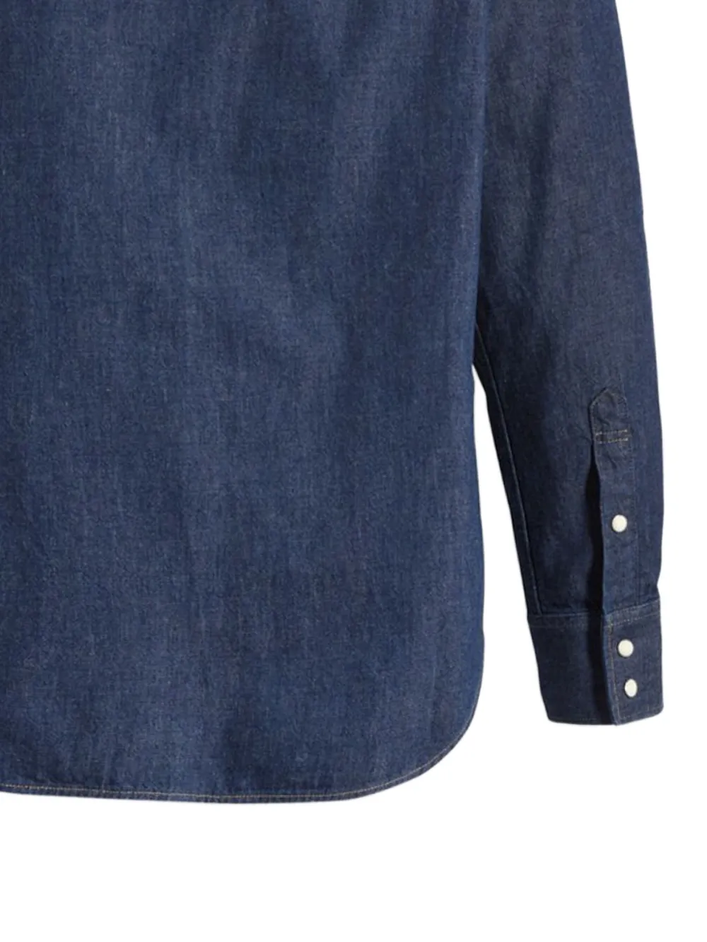 Levi's Denim overhemd met Western-yoke Blauw
