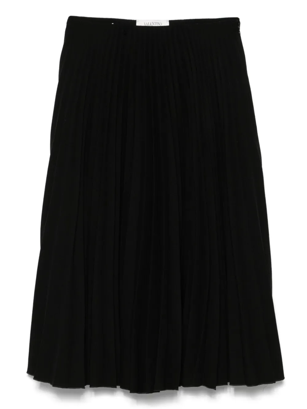 2010s pleated midi skirt