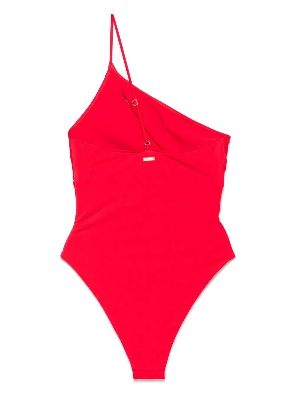 Cult Gaia Asymmetrisch badpak Rood