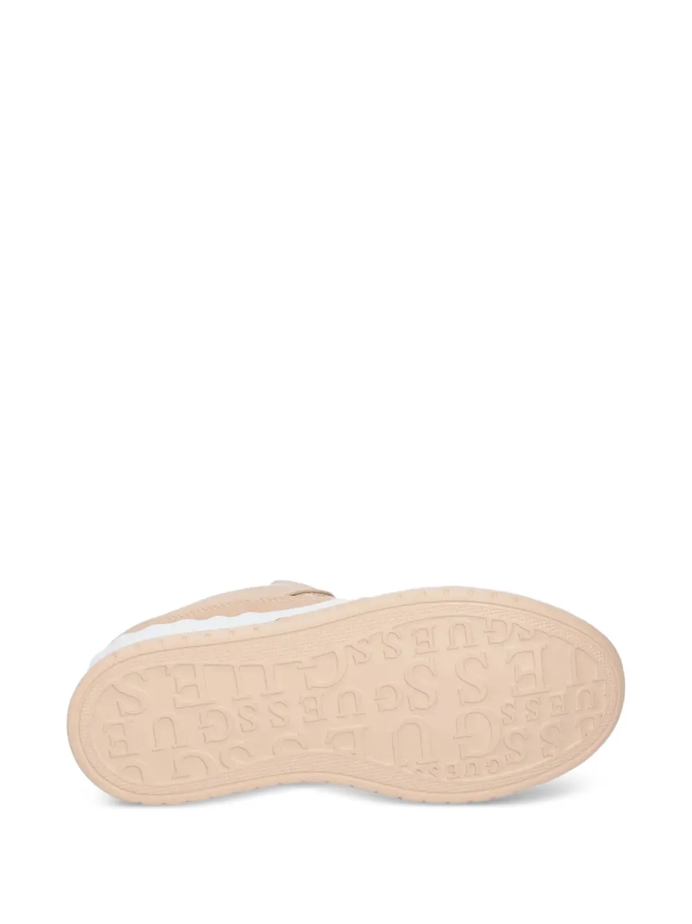 GUESS USA Sneakers met plateauzool Beige