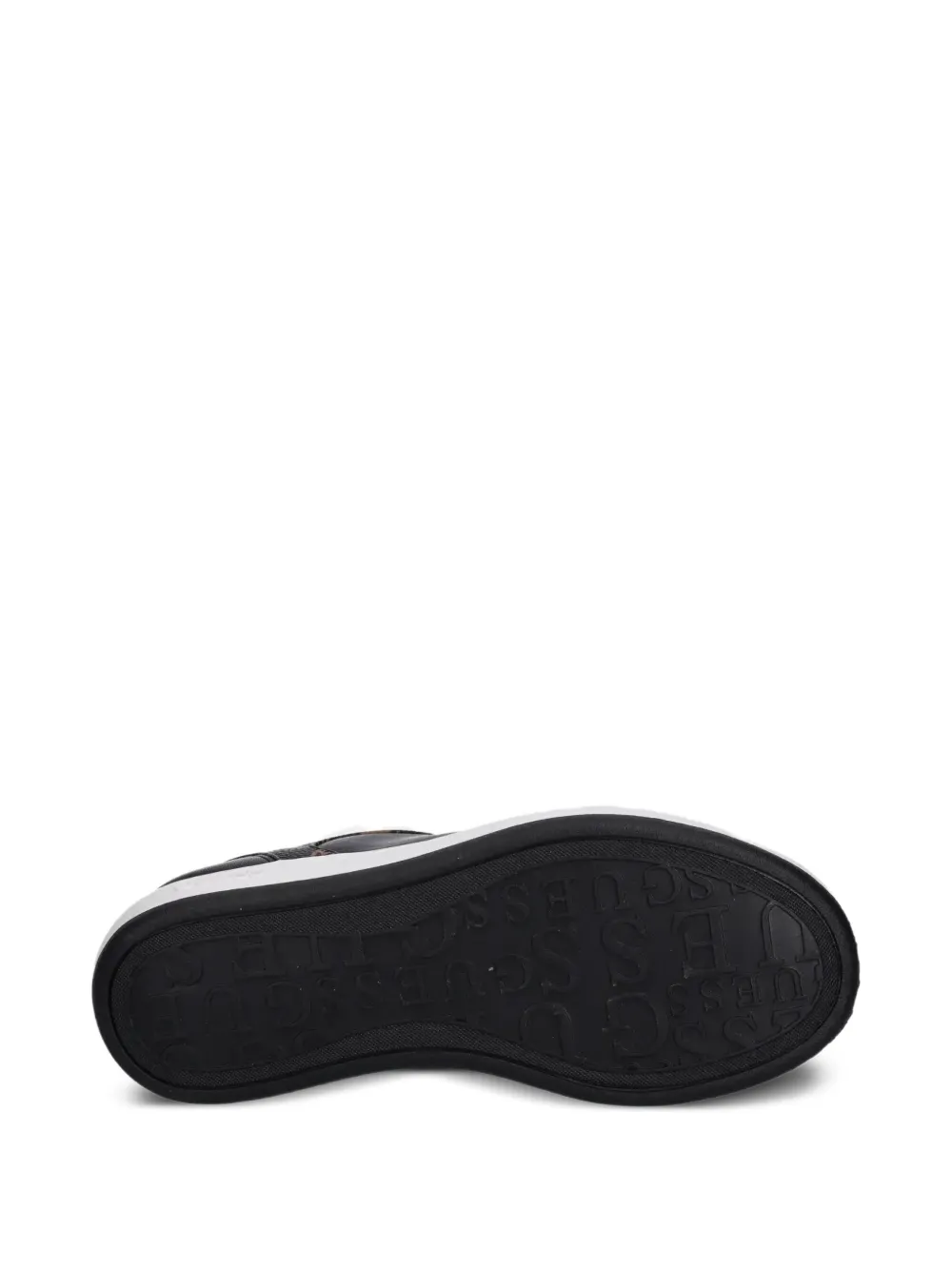 GUESS USA Swole platform-sole logo sneakers Black