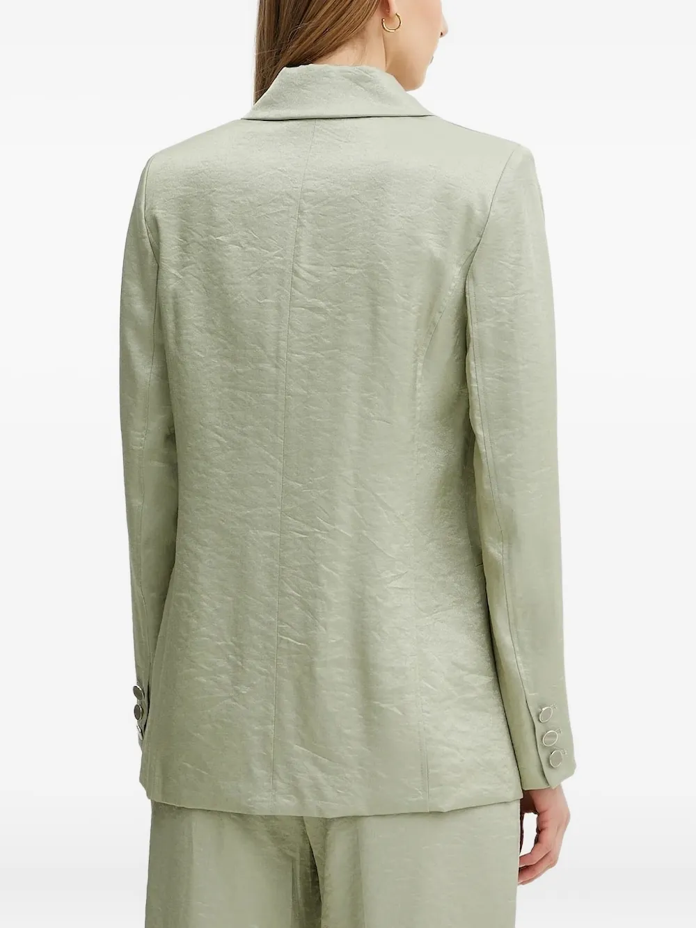 GUESS USA Satijnen blazer Groen