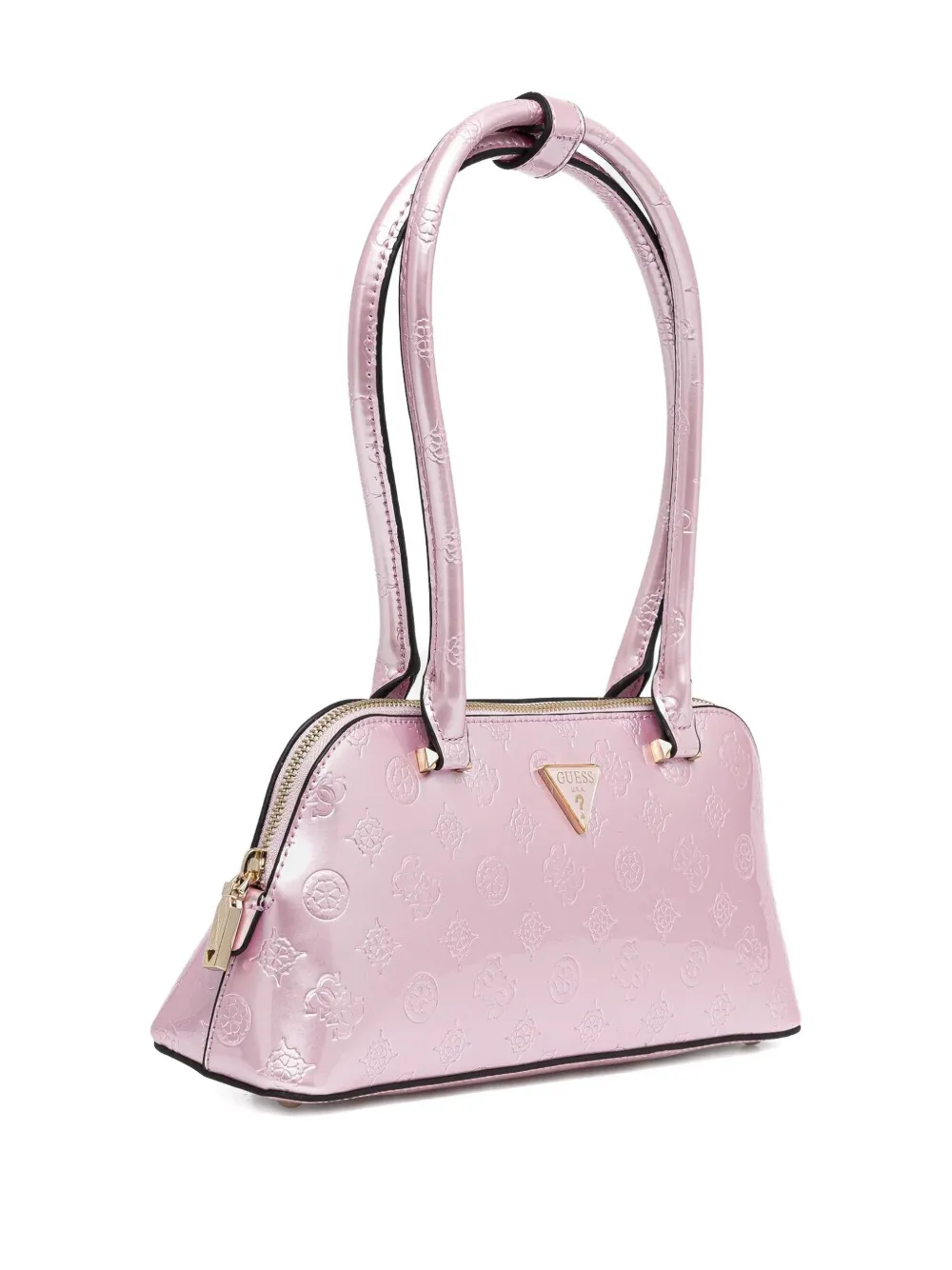 GUESS USA Kleine handtas met reliëf - Roze