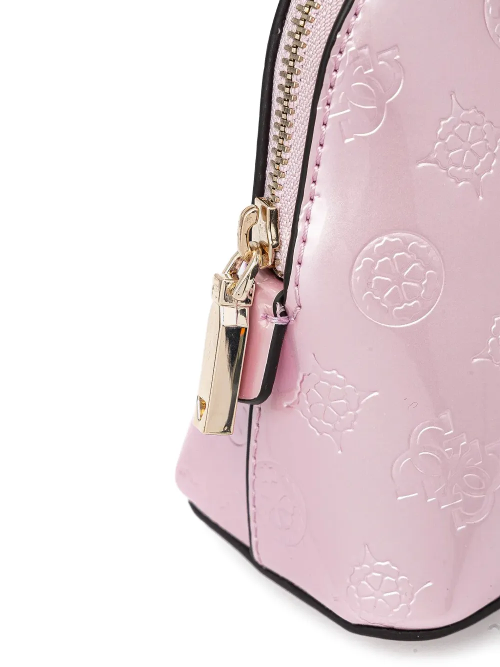 GUESS USA Kleine handtas met reliëf Roze