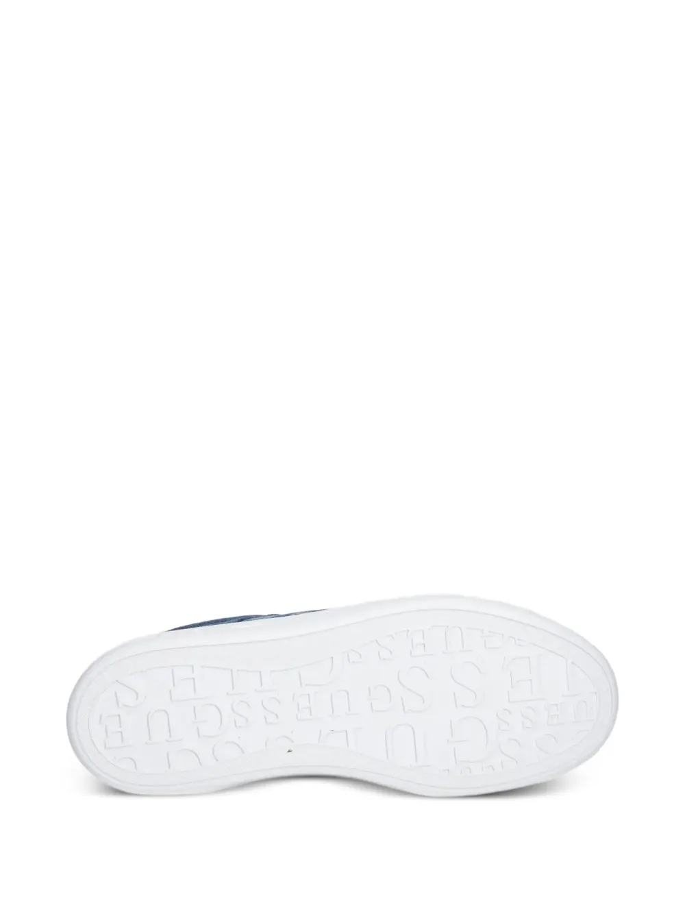 GUESS USA denim low-top sneakers Blue