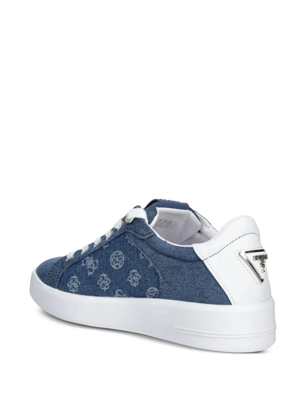 GUESS USA denim low-top sneakers Blue