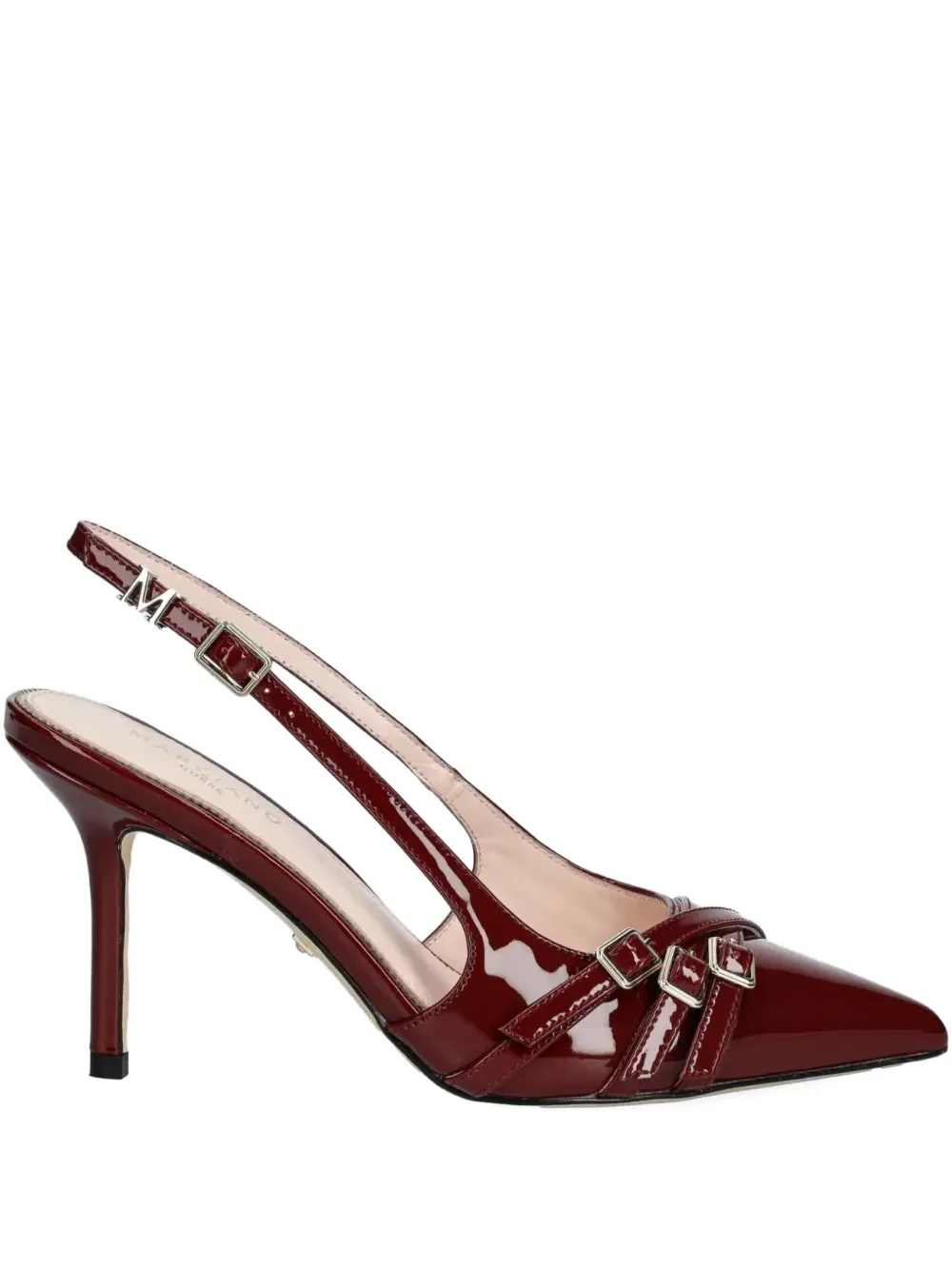 Guess Usa 90mm Marciano Slingback Pumps In Red