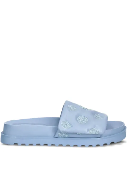 GUESS USA Fabio embroidered flat sandals