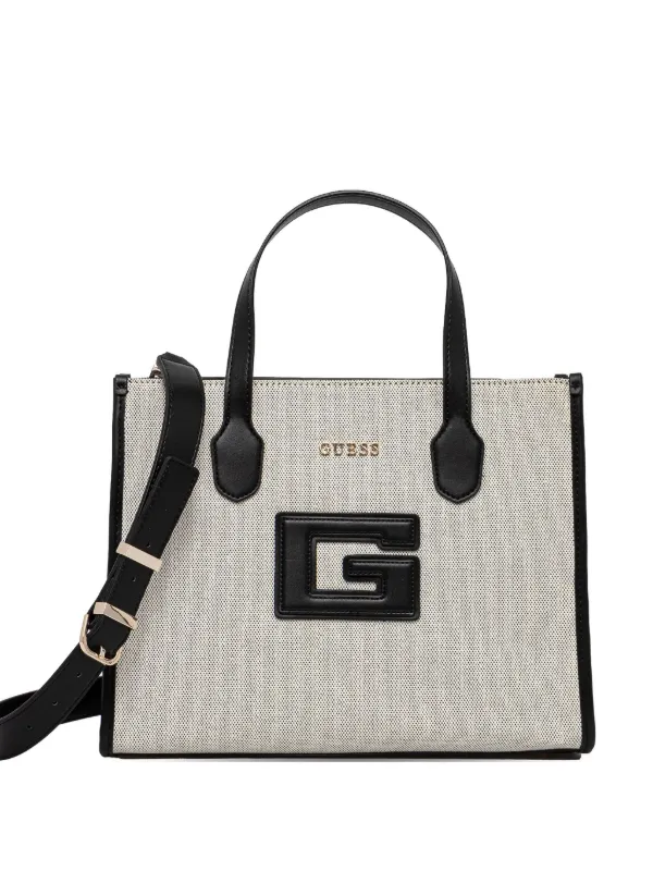 GUESS USA G Status logo-inscription Tote Bag Neutrals FARFETCH MY