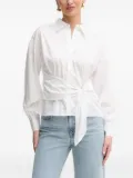 GUESS USA cross-over shirt - White