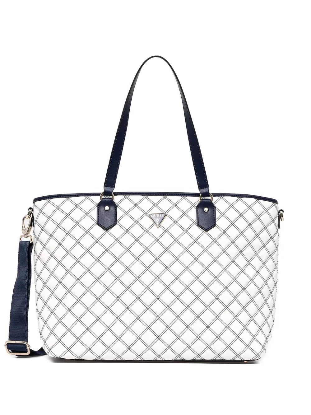 GUESS USA tote capitonada | blanco | Image 1