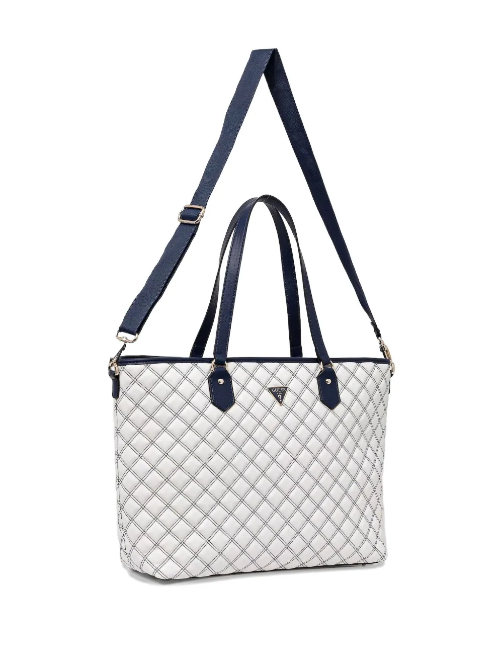 GUESS USA Gewatteerde shopper - Wit