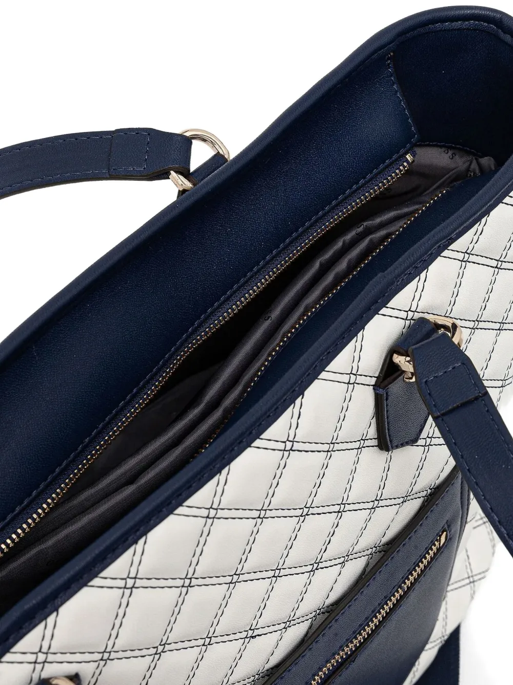 GUESS USA Gewatteerde shopper Wit