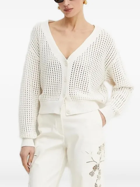 GUESS USA open-knit cardigan