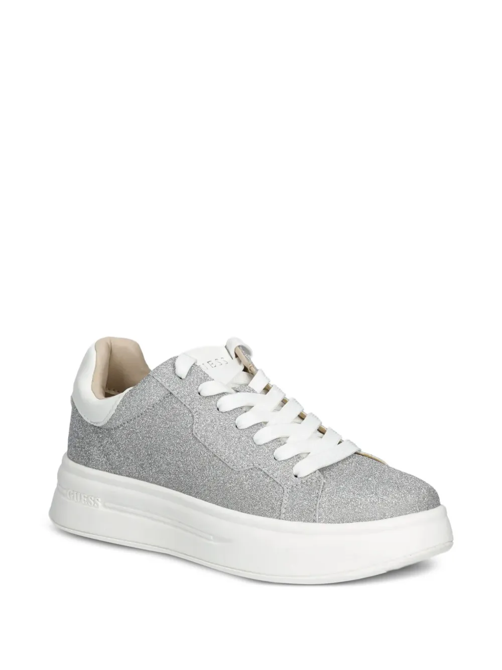 GUESS USA Sneakers verfraaid met glitter - Zilver
