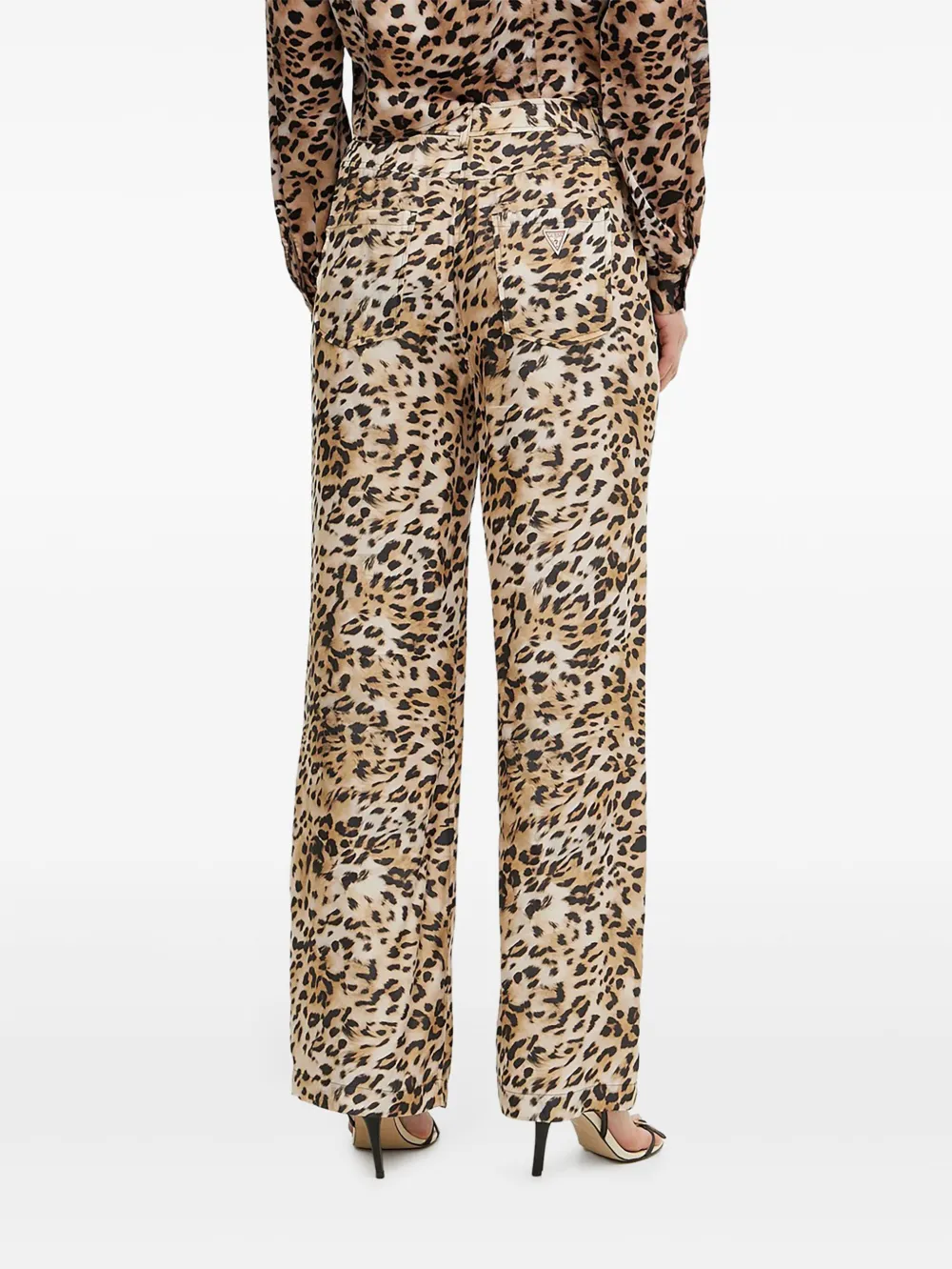 GUESS USA leopard-print trousers | Straight-Leg Pants | Image 2