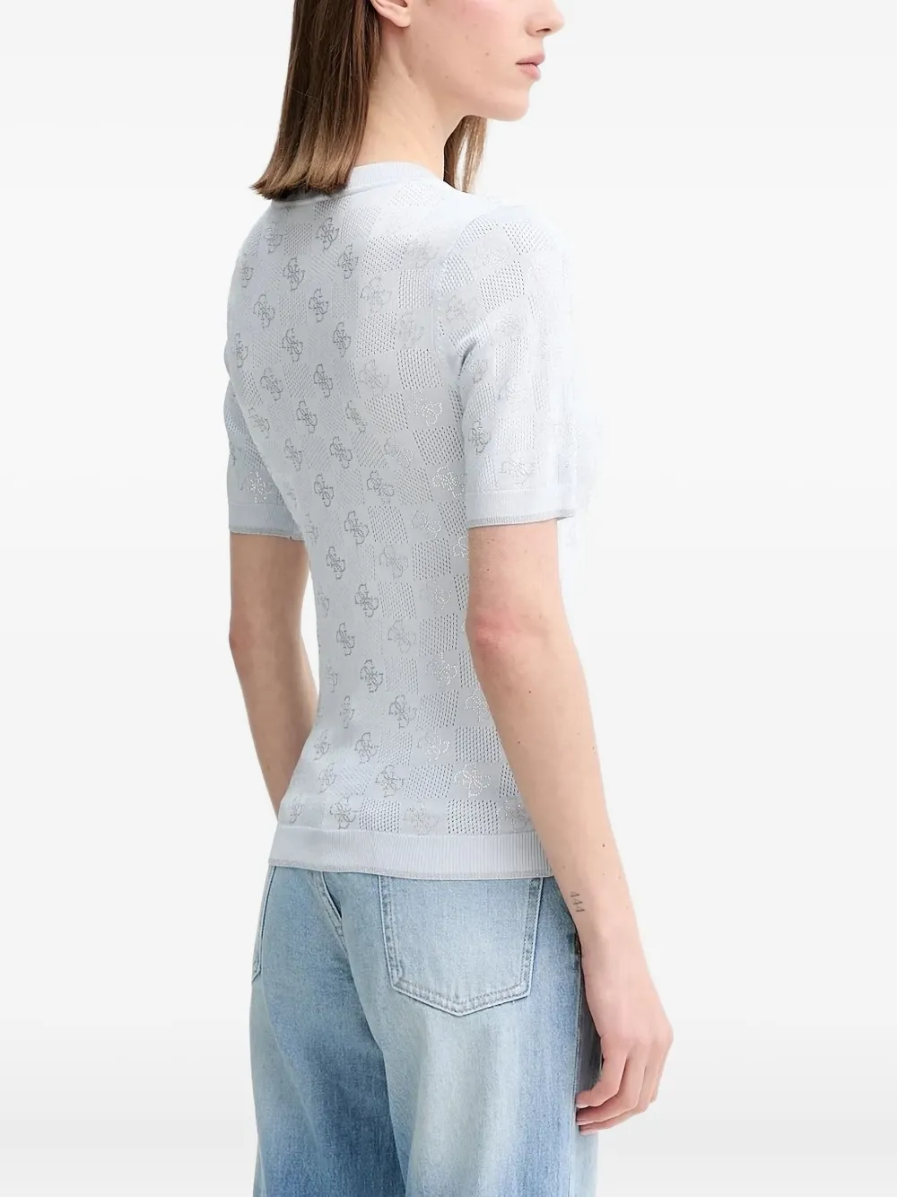 GUESS USA logo knit t-shirt | T-Shirts & Jersey Shirts | Image 2